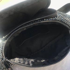 rhinestone fanny pack topshop